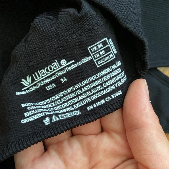 NWT Wacoal Cool Definition Black Bralette - Picture 5 of 5
